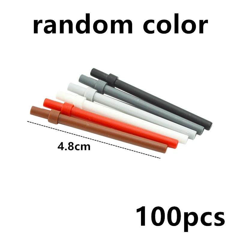 

Non-Toxic Moc Parts Technical Building Blocks 1X6 Round Bar 6L With Stop Ring Assembles Particles Compatible With 63965 Bricks Toy