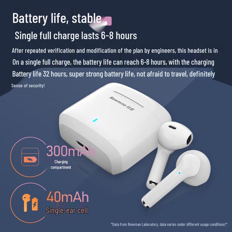 Newmine TWS-X5 Semi-in-ear Wireless Earbuds