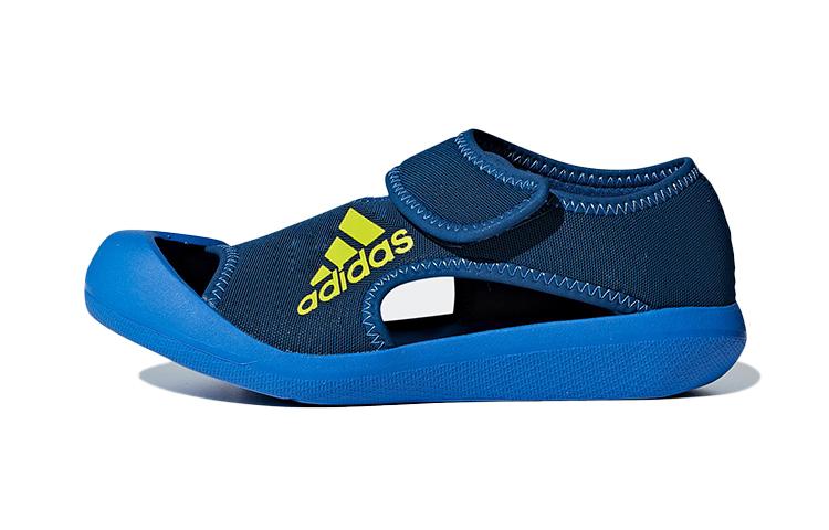 

Adidas C Comfortable Slip Resistant Abrasion Resistant Children s Sandals Blue Children Aged 3 7 Years Old D97901 30.5