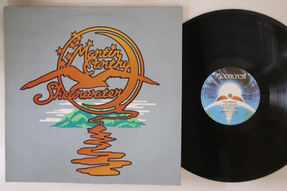 

LP Record MARTIN CARTHY - Shearwater CREST008 MOONCREST 1991 UK Folk Used