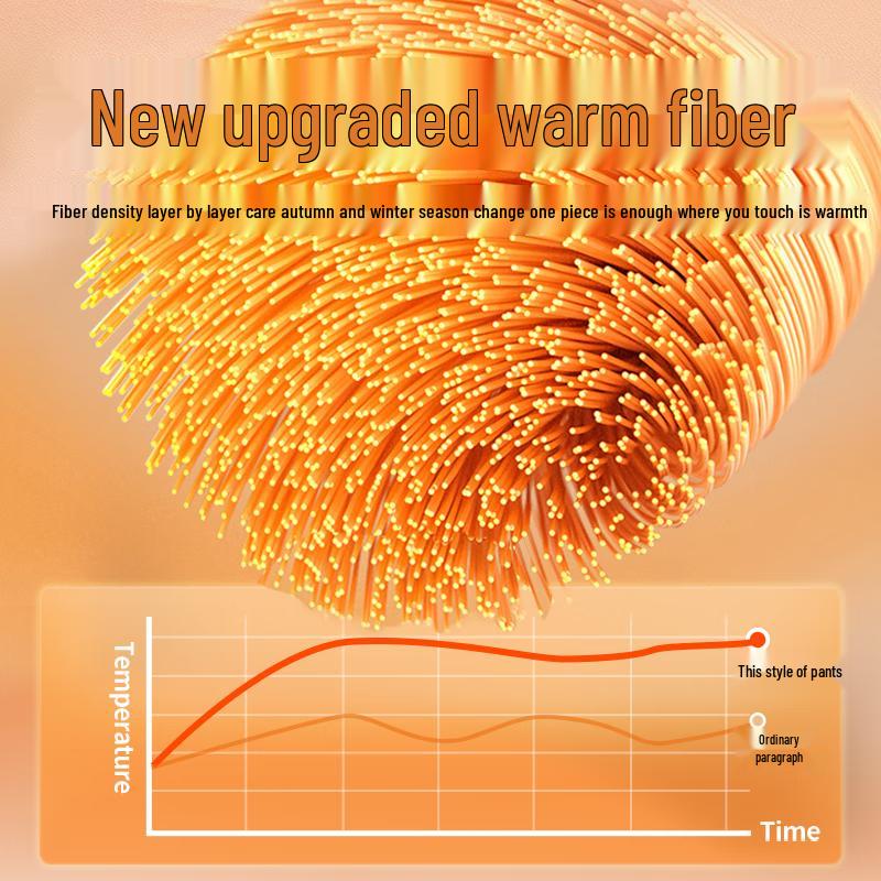 VANCL Men's Winter Double-Sided Fleece Jogger Pants