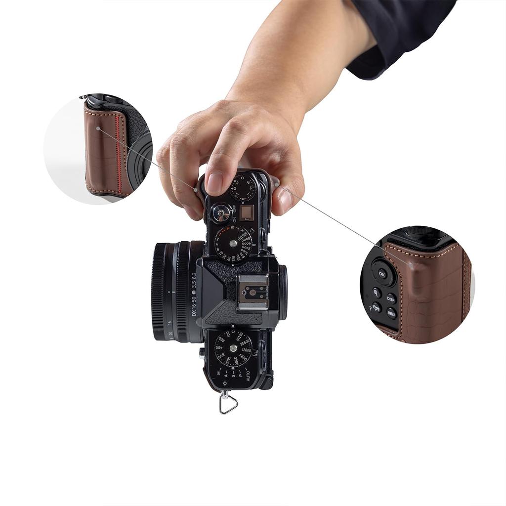 SmallRig Z F Leather Case Kit (Brown) for Nikon 5096