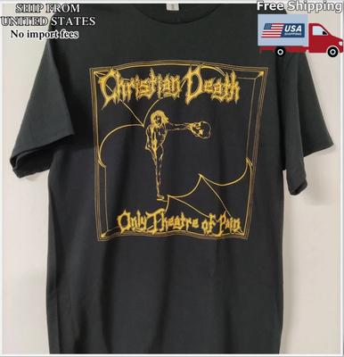 Christian Death SHIRT Deathrock Goth Rock Unisex Tee