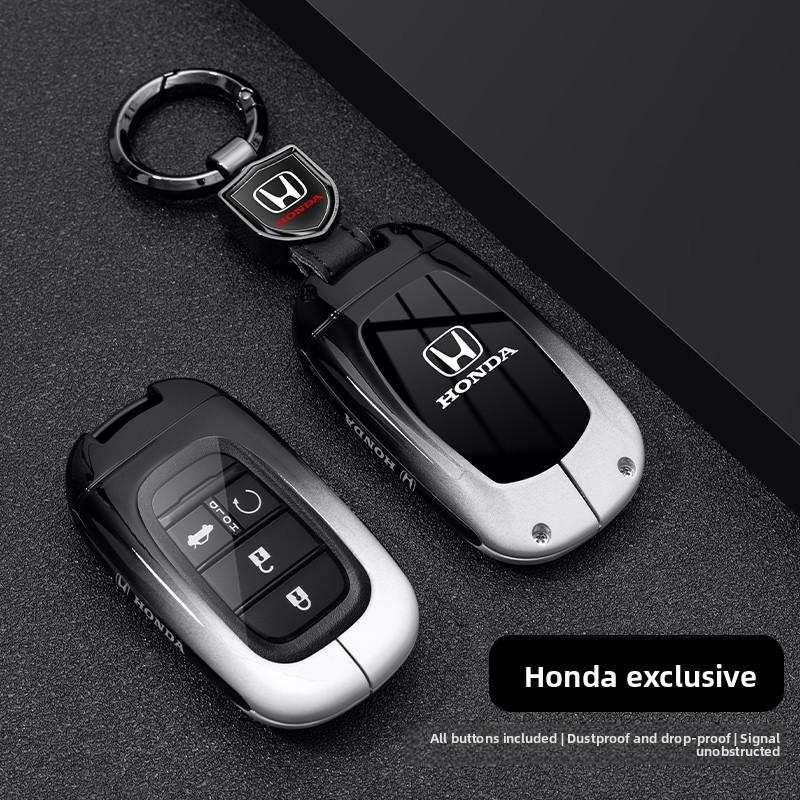 QHC2 Suitable for Honda CRV keycase 11th generation Accord, Civic, 10th generation Haoying XRV shell shaped grid folding crown buckle