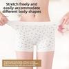Women's Spring and Summer Floral Cotton Anti Bacterial Crotch Flat Angle Underwear