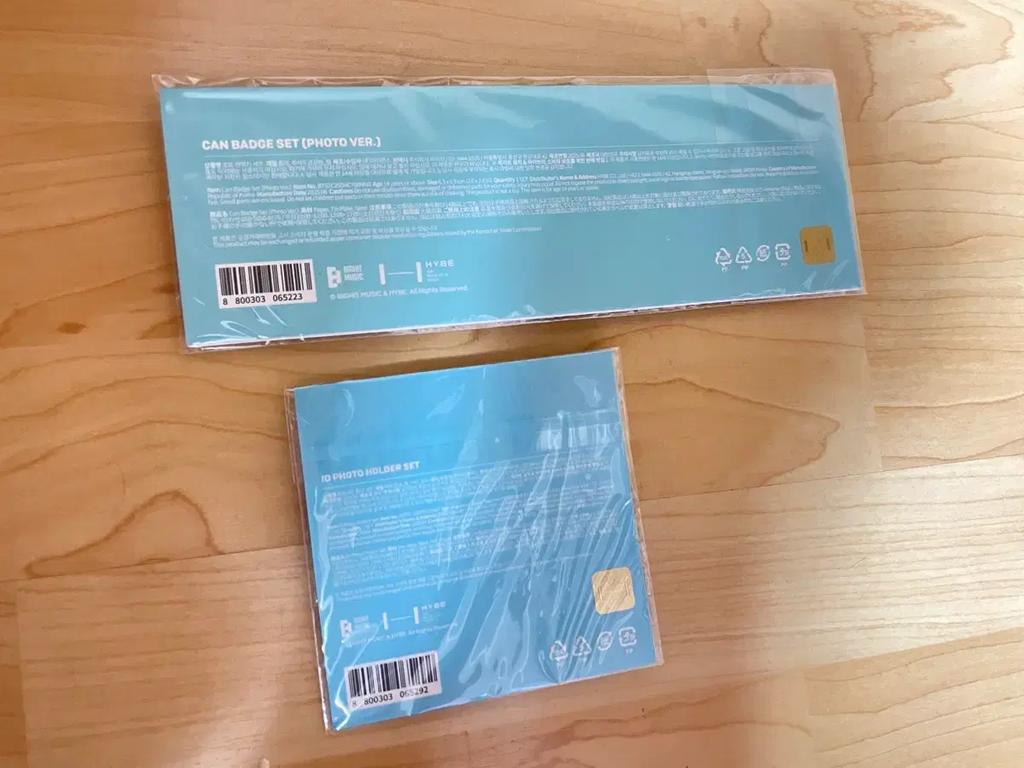 BTS Jin Seokjin Can Badge + ID Photo Holder