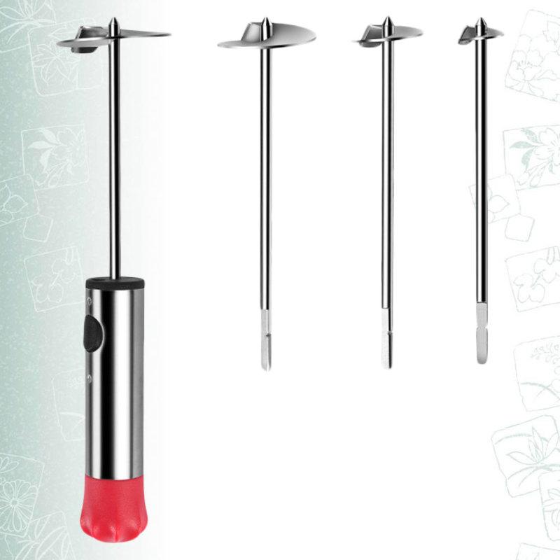 Vegetable and Fruit Digging Rotator Stainless Steel Core Remover Cherry Pitter Corer