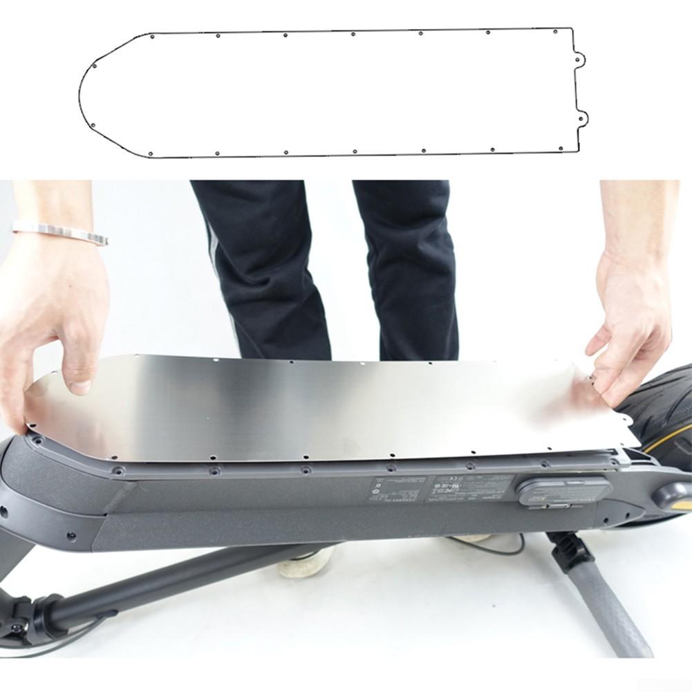 Electric Scooter Bottom Covers Battery Protection Pad Silver