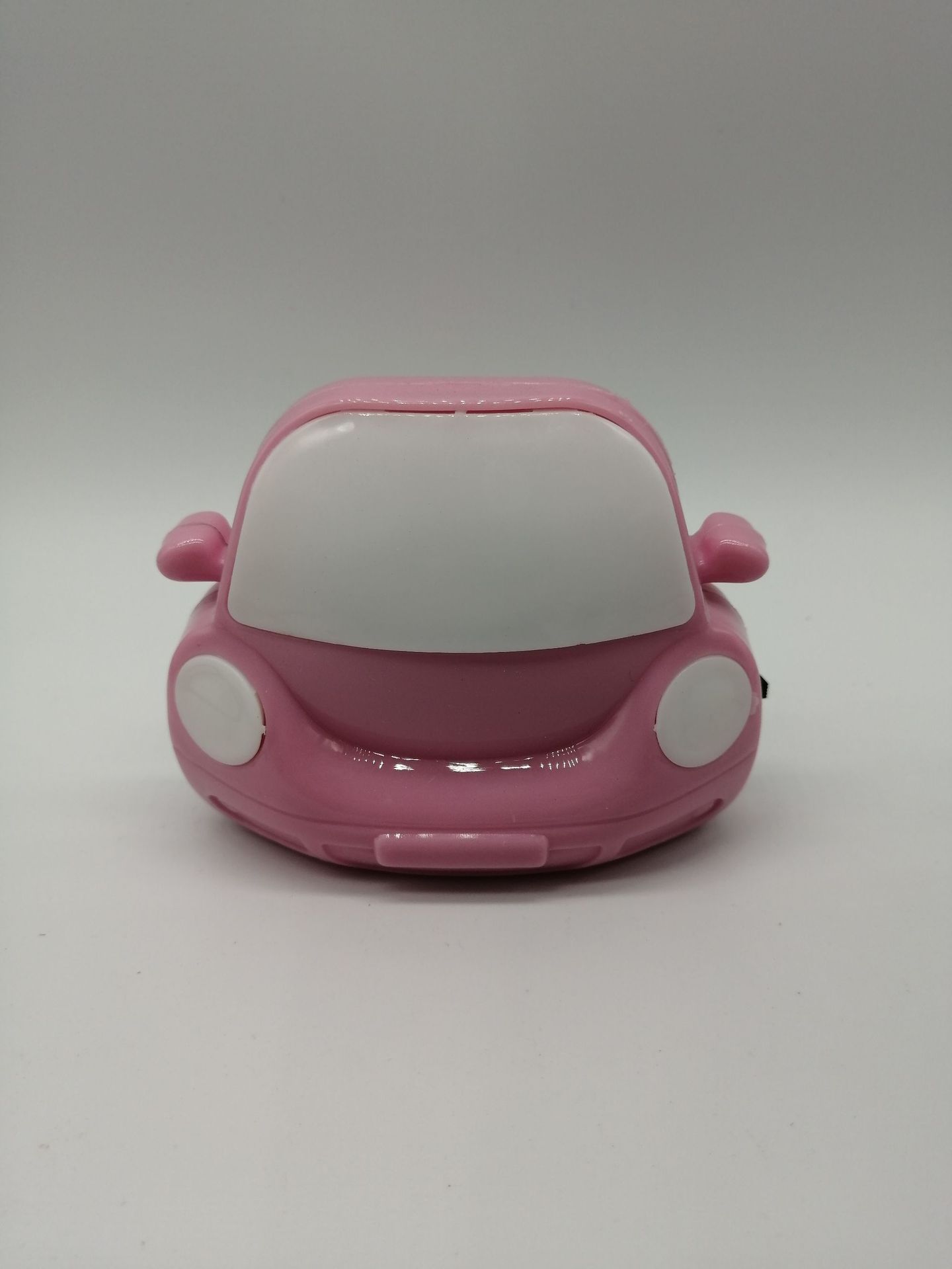 

1PC Cartoon Night Light LED Football Elephant Car Manual Switch Suction Card Packaging рожевий