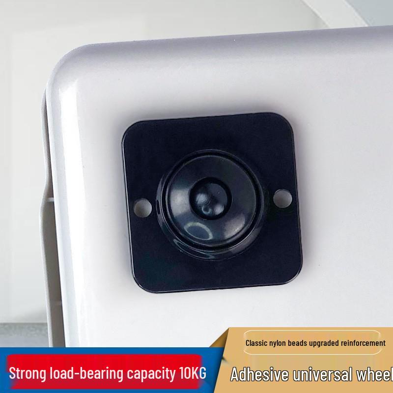 Universal Silent 360° Swivel Casters - Wear-Resistant Load-Bearing Wheel Set for Furniture