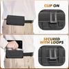 Suitable for Black Brown Mobile Phone Fanny Pack 5.5-6 Inch Card Model, Men's Waist Leather Case