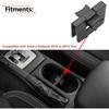 RLB-HILON Cup Holder ert Compatible with Subaru Outback 2010 2011 2012 2013 2014 Year, Cup Holder Divider