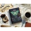 Luna Moth Leather Grimoire Journal: Witchcraft Spell Book