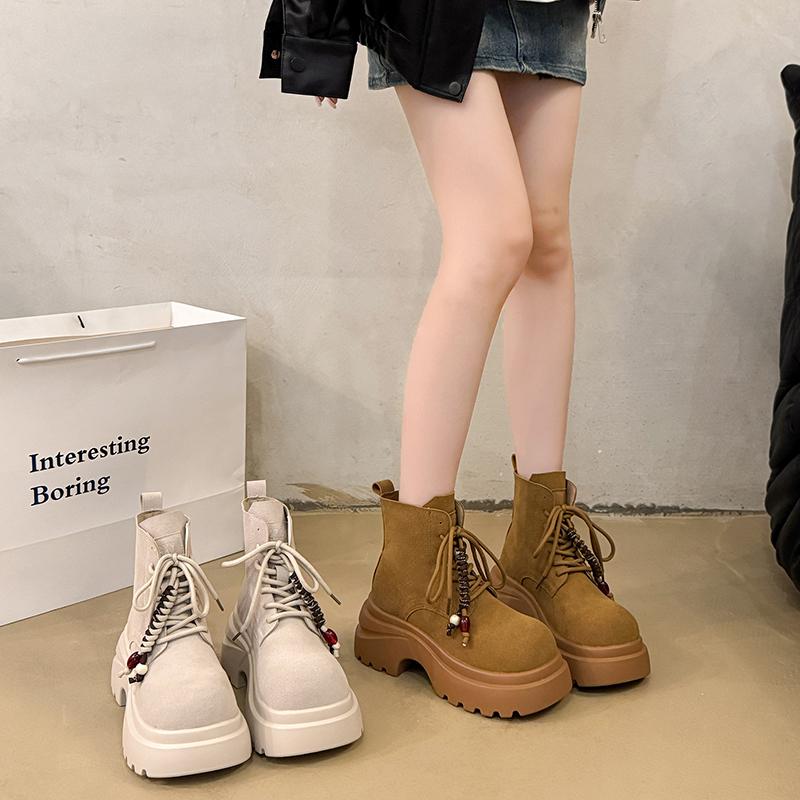 Fashion Fashionable and Versatile Flats Platform Women Ankle Boots Shoes Woman Winter 2025 Fashion Running Walking Comfort Boots