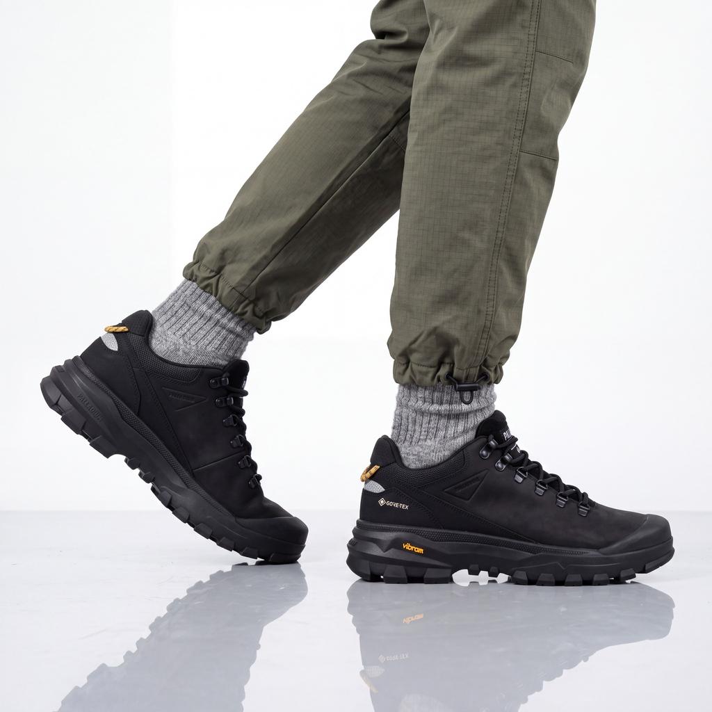 Palladium Pallarider Lo GTX GORE-TEX - Herren Outdoor Schuhe Schwarz 79574-001-M ORIGINAL
