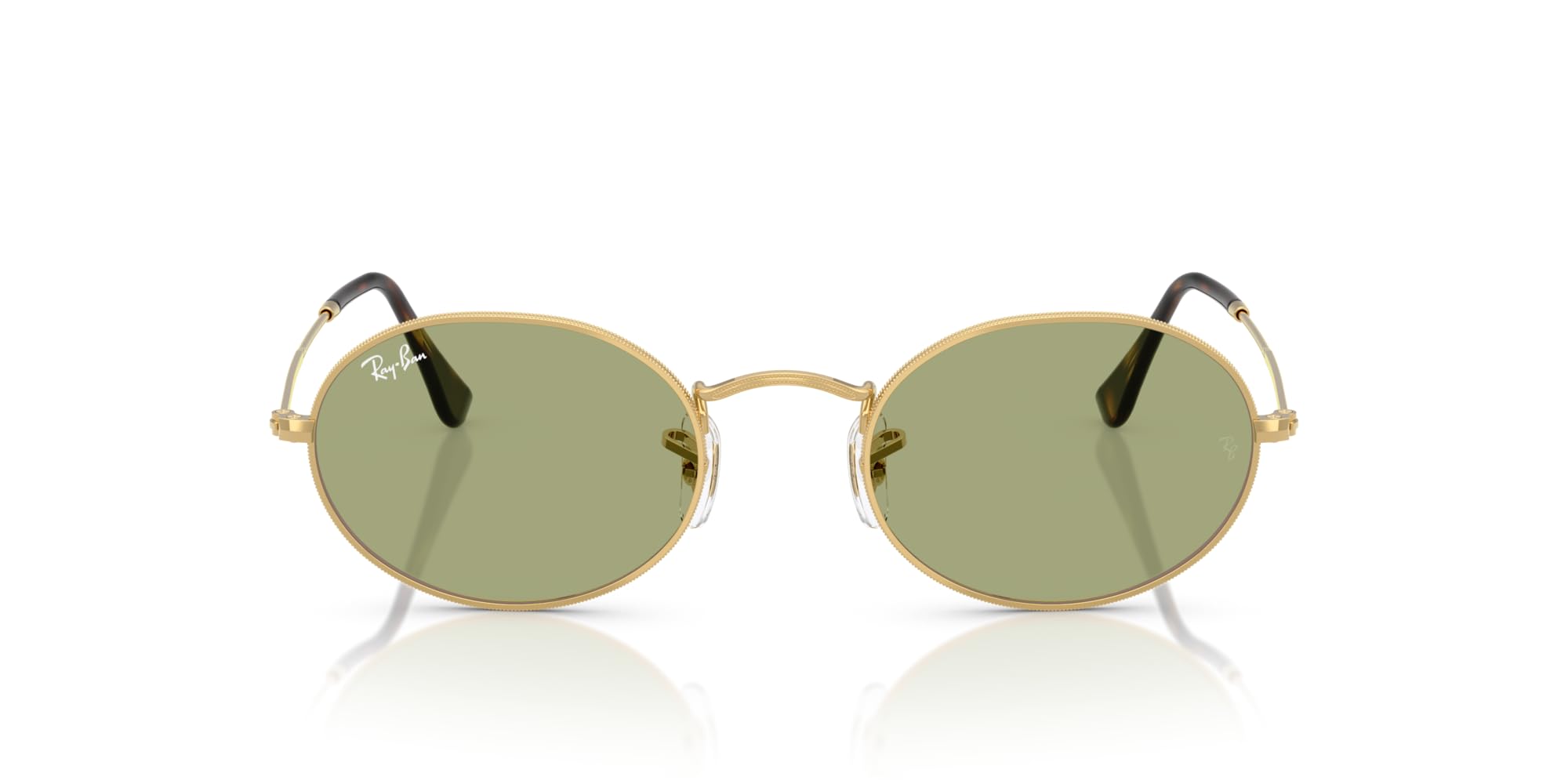 Sunglasses 0RB3547 OVAL ARISTA BOTTLE GREEN Polarized [Ray-Ban] 001/4E51