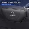 Car Leather Knee Pad Interior Pillow Comfortable Car Accessories For Citroen C4 C3 C5 Berlingo Celysee Cactus Picasso Aircross
