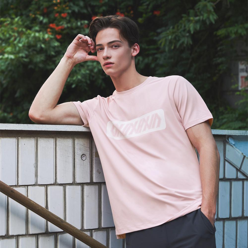 Sculp Pig [Smt23012-05] Multiple Graphic Men S T-Shirt Blush Pink Blush Pink/2Xl