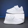 New Children Sneaker Boys Casual Shoes Black Leather Flat Student Walking Shoes Non-slip Girl Lightweight Sports Tennis Footwear