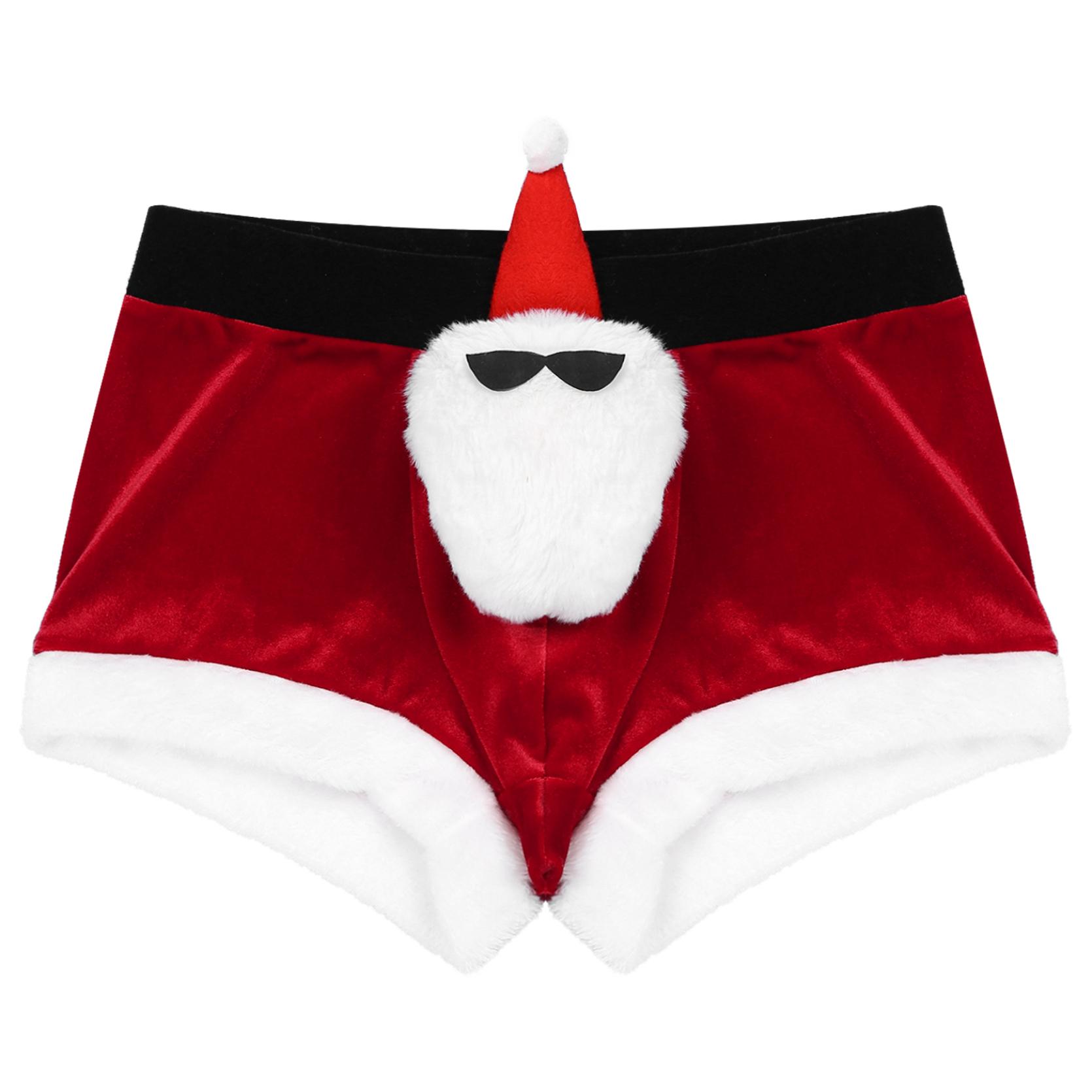 Acquista Pantaloncini da boxe da Babbo Natale alce di Natale da