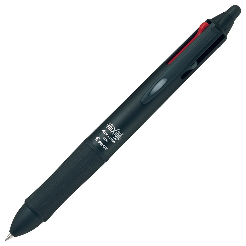 Pilot FriXion Ballpoint 4 LKFB3SEFB Pen, Wood, 0.5mm, Black,