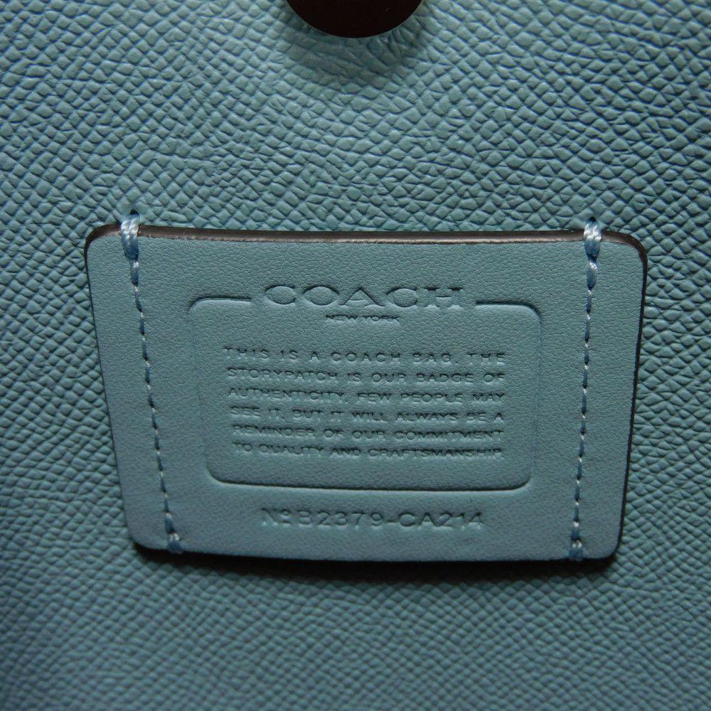 Used 9726 Molly Bucket Bag CA214 7921 Current Blue/Red 2-Way Shoulder Bag Unused Logo Metal Taupe Women's from Japan