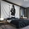 Billie Wall tapestry, aesthetic printed fabric blanket, suitable for bedroom, living room, and home decor.