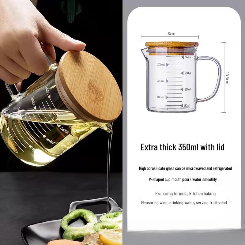High Borosilicate Glass Measuring Cup