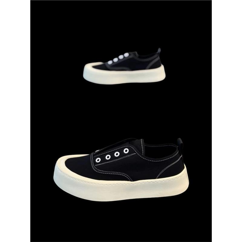 Daily comfortable wear Minimalism Aquaman low-top breathable canvas shoes platform jw