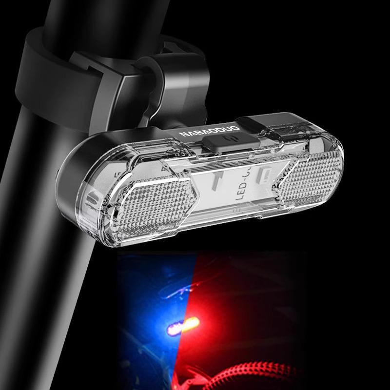 

Перезаряжаемая USB фара и задний фонарь для горных и дорожных велосипедов - Аксессуар для безопасности при езде на велосипеде
