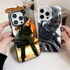 Terminator Arnold Schwarzenegger Shockproof Phone Case for iPhone 17 Air 16 16E 15 Pro Max 14 Plus 13 Mini 12 Back Cover Anti Fa