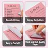 Mr. Pen- to Do List Sticky Notes, 3.5"x3", 9 Pads, 450 Sheets, Stylish Vertical to Do List Notepad, Lined Sticky Notes