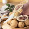 Household Sharp Stainless Steel Bone Cutting Kitchen Artifact with Cutting Cover Multi Functional Panda Scissors