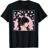 Japanese Anime Girl Manga Otaku Cherry Blossom Women Girls T-Shirt(1)