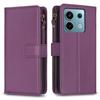 OPPO A98 5G/F23/A1 Zippered Leather Case, Cross-Border Exclusive, Anti-Drop Design