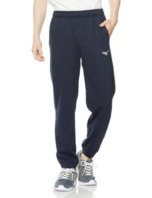 Mizuno Training Wear 3XL Sweatpants, 32MDA175, Navy,