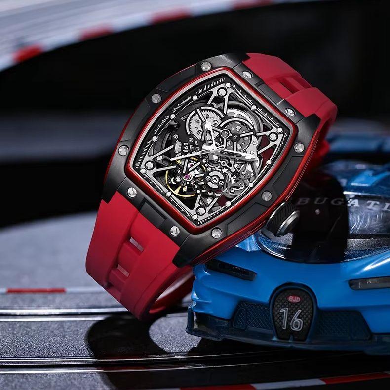 Summer Is Here TAKE THE CHANCE Eighty-three Mechanical Watch Hollow Out Automatic Movement Wristwatches Number 83 Watches