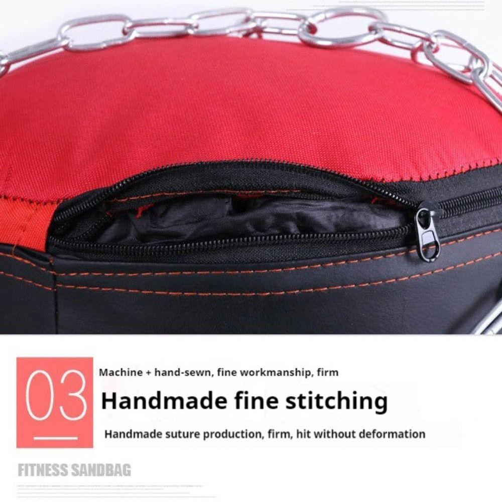 Oxford Cloth Boxing Sandbag PU Leather Training Bag Durable Punching Bag  Adult Kids