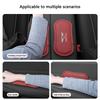 Leather Car LOGO Soft Memory Foam Leg Support Mat For New Bentley Flying Spur Continental GT Bentayga Mulsanne Auto Accessories