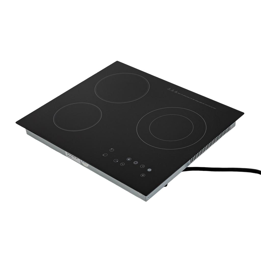 Electric Stovetop 3 Burners Radiant Electric Stove 110v 2600w Electric Ceramic Stove Built-In & Countertop Electric Burner