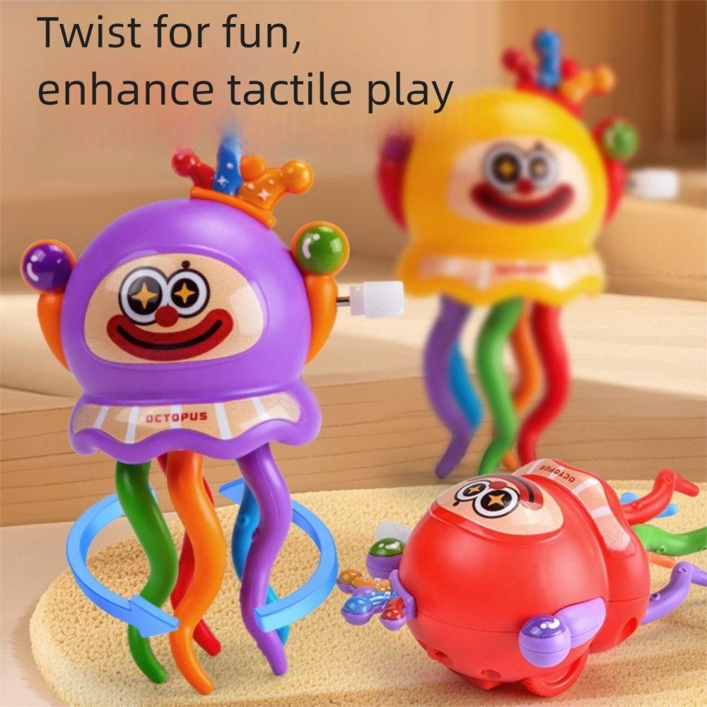Magic Dancing Octopus Toy Clockwork Wiggly Wonder Octopus Toy  for Children's Gift