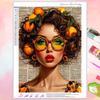 5D DIY New Diamond Painting Women Flowers Butterflies Full Square Round Diamond Mosaic Embroidery Kit Rhinestone Home Art Decor