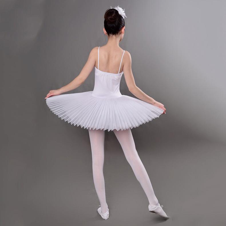 Fustă de Balet Adult Breteluțe Fuste de Dans din Tulle Tutu Costum Micul Lebădă