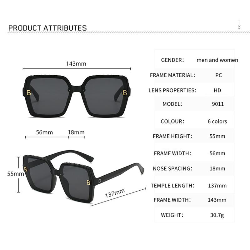 Men Vintage Rectangle Frame Sunglasses Fashion Retro Sun Glasses Luxury Brand Design UV400 Shades Eyewear Women Goggle