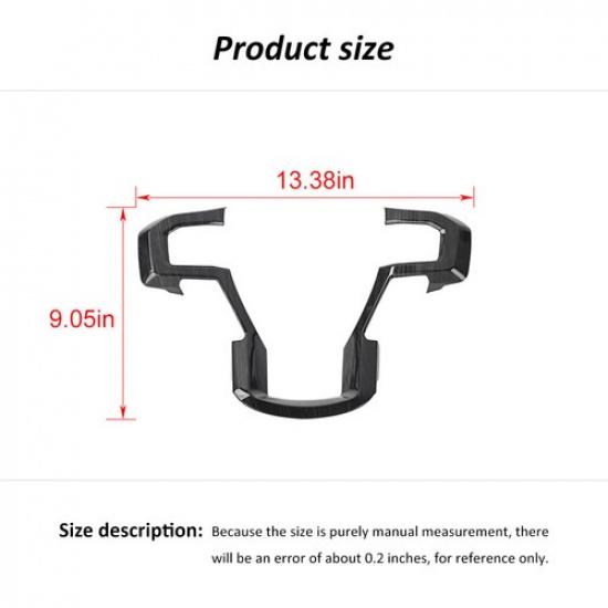 Car Steering Wheel Trim Decoration Cover Kit for Ford F150 F250 F350 Accessories