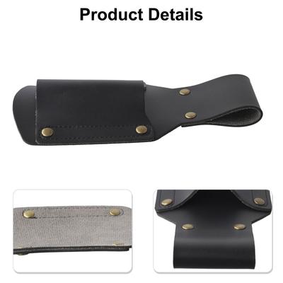 Portable Leather Axe Holder for Easy Transport During For Outdoor Tasks