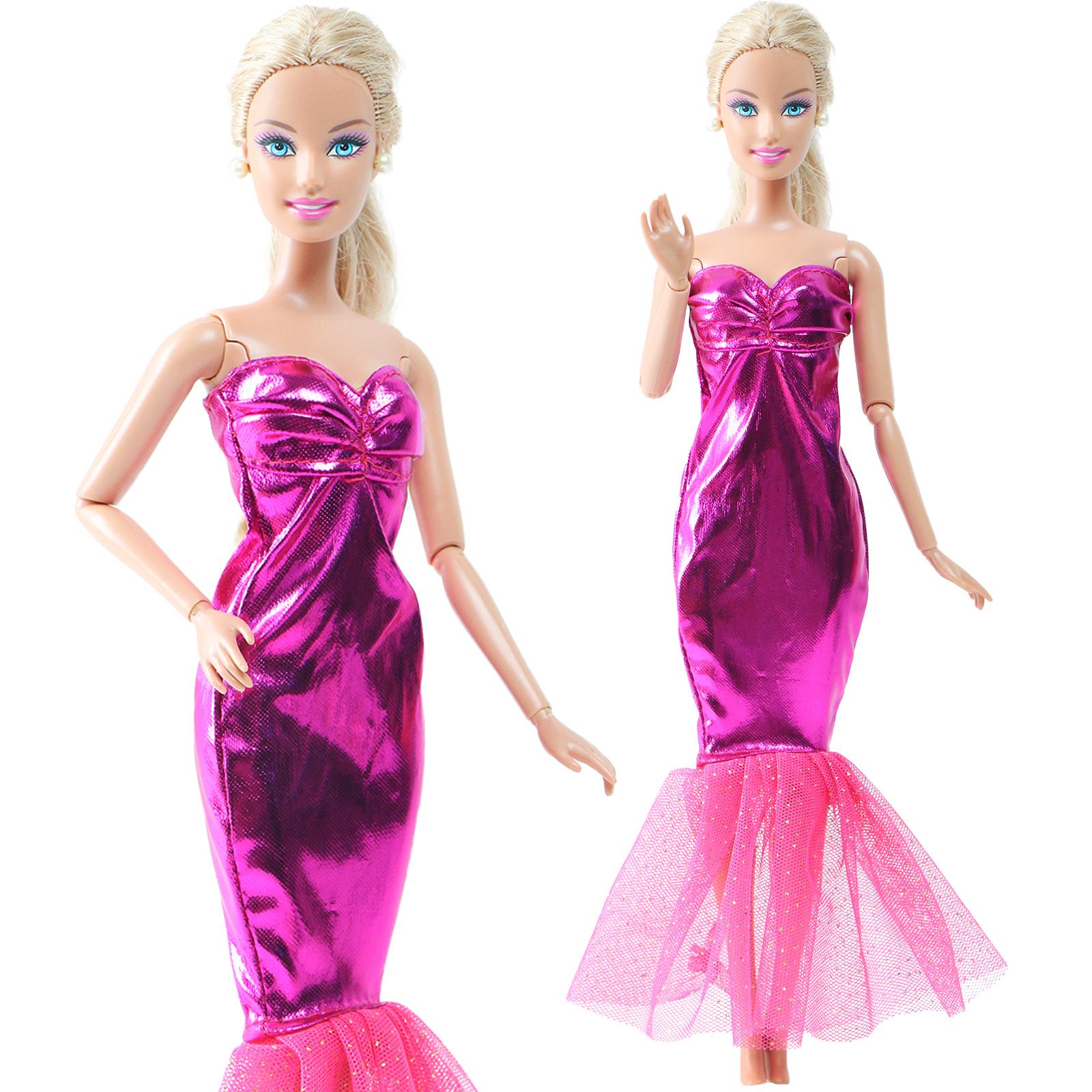 

Кукла ручной работы, платье русалки с рыбьим хвостом, модное праздничное платье, одежда для куклы Барби, аксессуары, кукольный домик, детская игрушка(НЕТ КУКЛ))