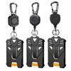 Badge Reel Clip Retractable Holder for Credit Card with ID Badge Holder for Professional Office Settings