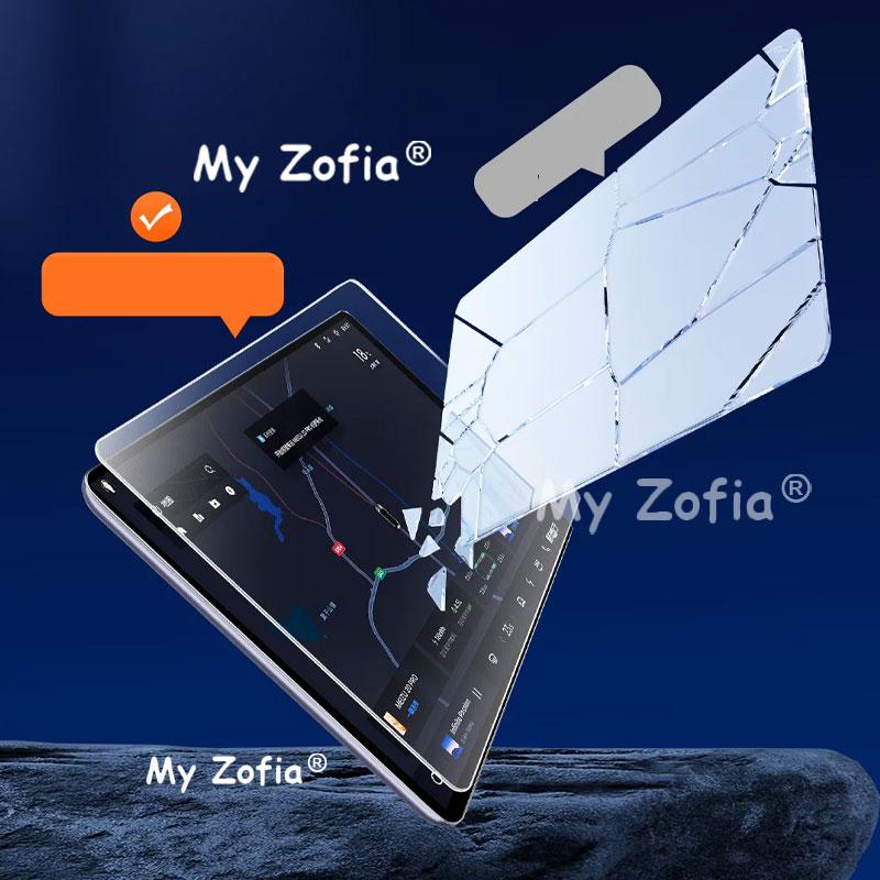High Transparency Anti-Burst Tempered Glass Screen Protector for Car Center Console Navigation Accessories For Zeekr X 2026 2027