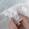 3D Easter Bunny Rabbit Silicone Mold Chocolate Fondant Mousse Cake Decorating Dessert Pudding Baking Candle Soap Craft Casting